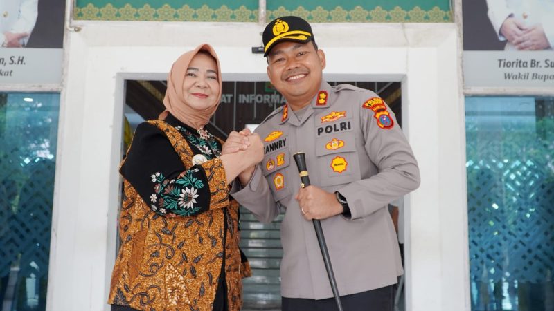 Plt. Bupati Tiorita Perkuat Sinergi dengan Kapolres Langkat Demi Kamtibmas dan Pembangunan