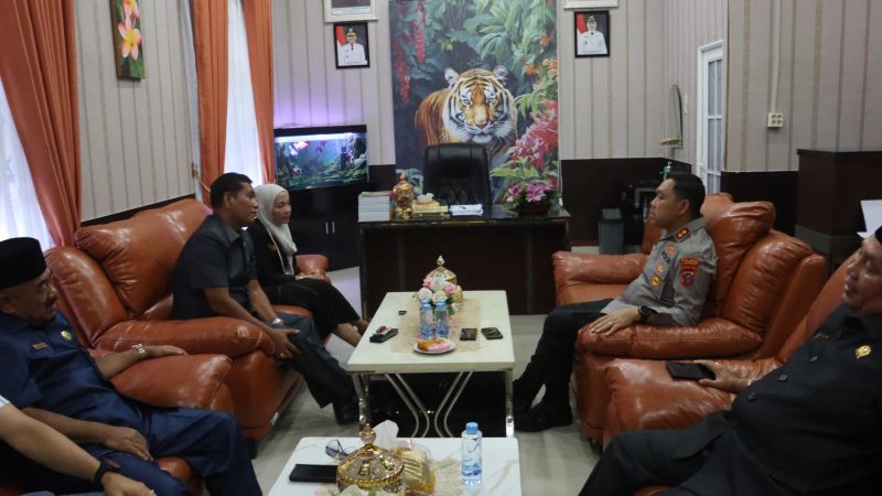 Kapolres Langkat Bersilaturahmi dengan Ketua DPRD, Pererat dan Sinergi Hubungan Kelembagaan