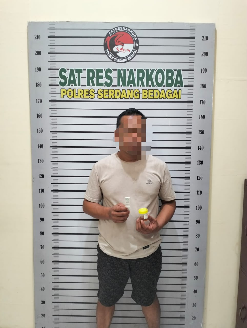 Penjual Es Nyambi Edar Sabu Ditangkap Satres Narkoba Polres Sergai, 10,40 Gram Narkotika Disita