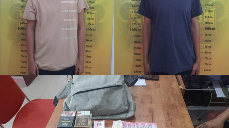 Belanjakan Uang Palsu di Sergai, Dua Pria Asal Medan Ditangkap Polisi