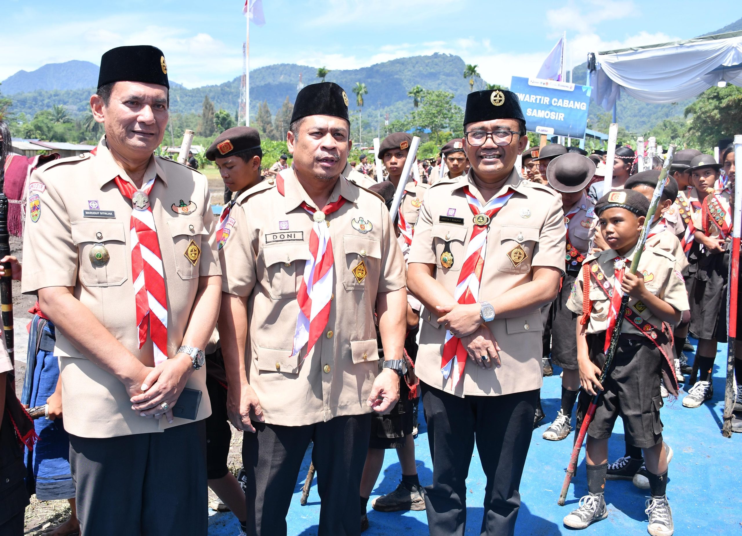Wabup Samosir Hadiri Penutupan Jamdasu XI 2026, Beri Motivasi dan Apresiasi kepada Kontingen Samosir