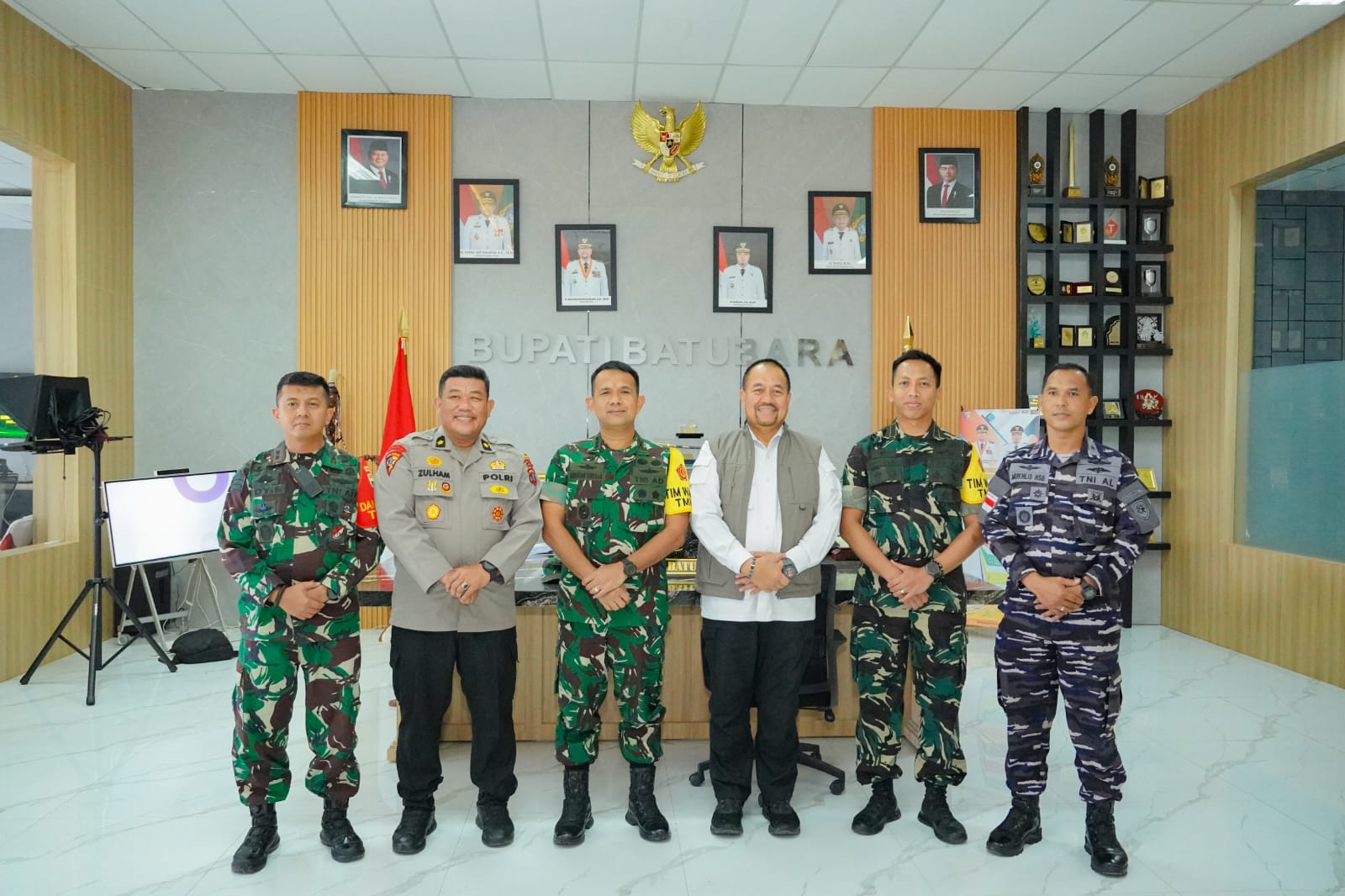 Sambut Tim Wasev TMMD ke-129, Bupati Baharuddin Siagian Perkuat Komitmen Bangun Desa Bersama TNI