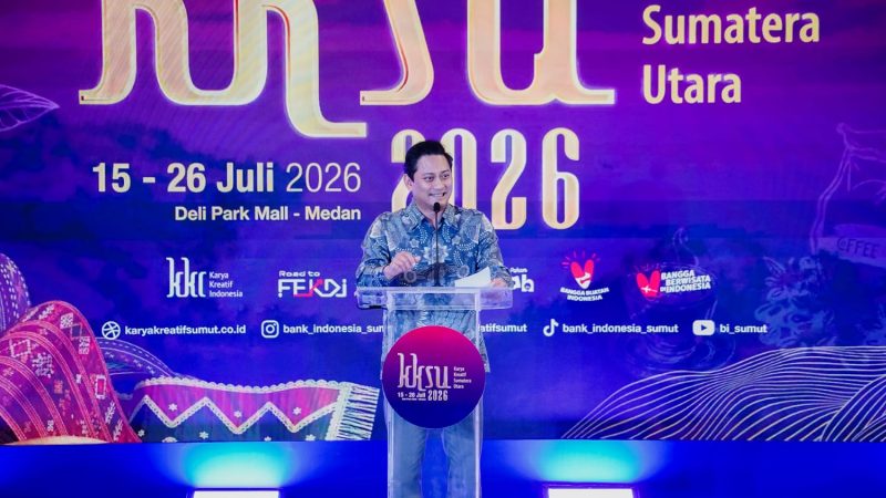 Perkuat Sinergi Mendorong UMKM Naik Kelas, Bank Indonesia dan Pemerintah Provinsi Sumatera Utara melaksanakan Kreatif Sumatera Utara 2026
