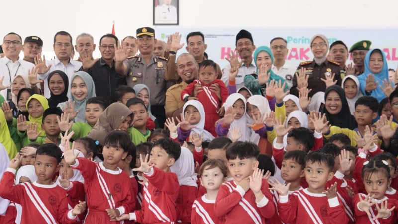 Peringatan HAN ke 42, Bupati Inhu : Ada Tiga Hal Utama Perhatian Bersama Terhadap Anak