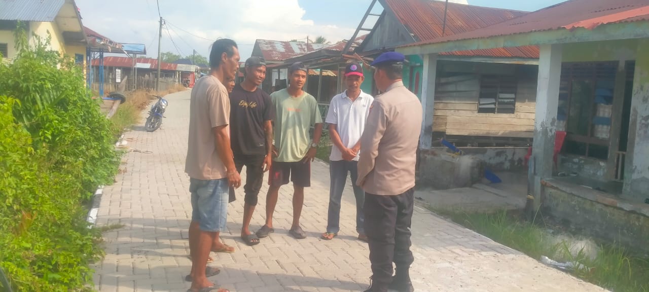 Perkuat Sinergi dengan Nelayan,Sat Polairud Polres Langkat Polda Sumut Edukasi Kamtibmas dan Kelestarian Lingkungan Pesisir