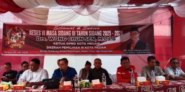 Reses Wong Chun Sen, Warga Sampaikan Aspirasi, OPD di Ultimatum
