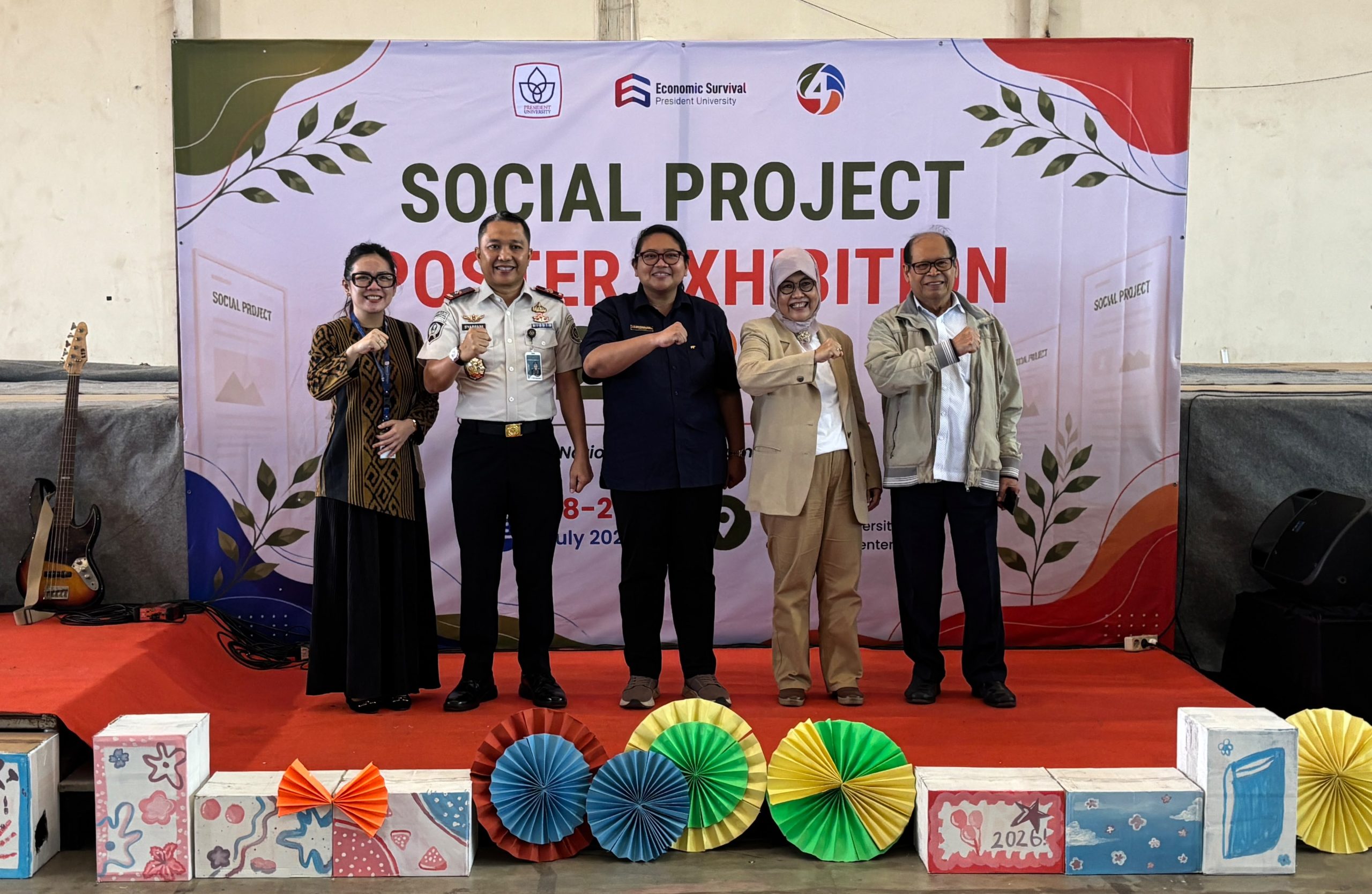 Batik Lintas Lima Karya Warga Binaan Lapas Cipinang Tampil di President University, Bangun Harapan dan Kesempatan Kedua