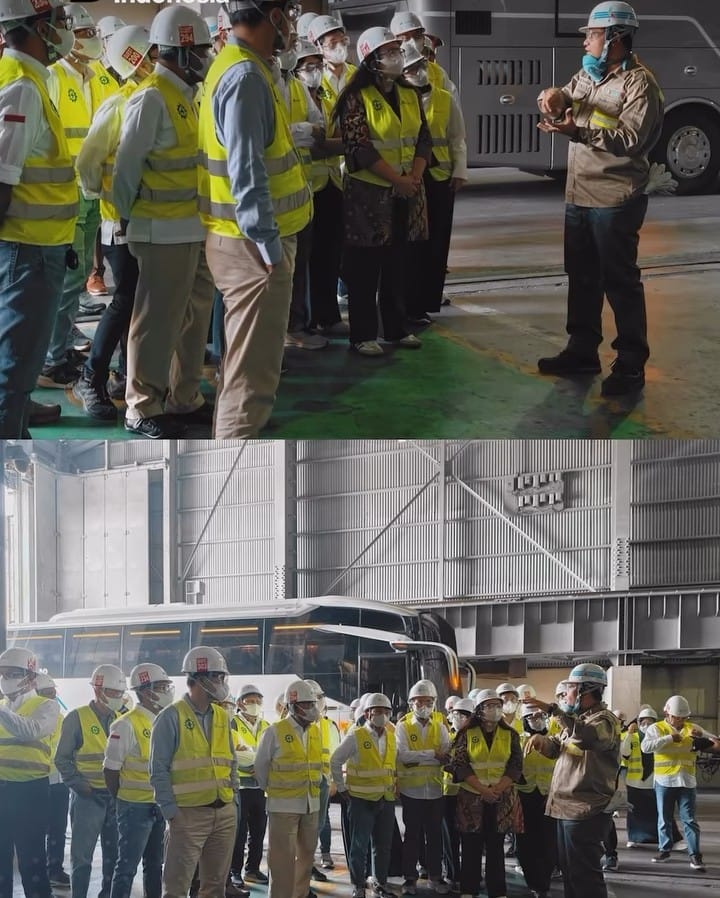 Peserta ICT Week 2026 MIND ID Group Lakukan Site Visit ke Smelter INALUM Kuala Tanjung