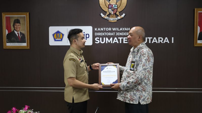 Sinergi Tingkatkan PAD, Bapenda Kota Medan Kunjungi Kanwil DJP Sumut I