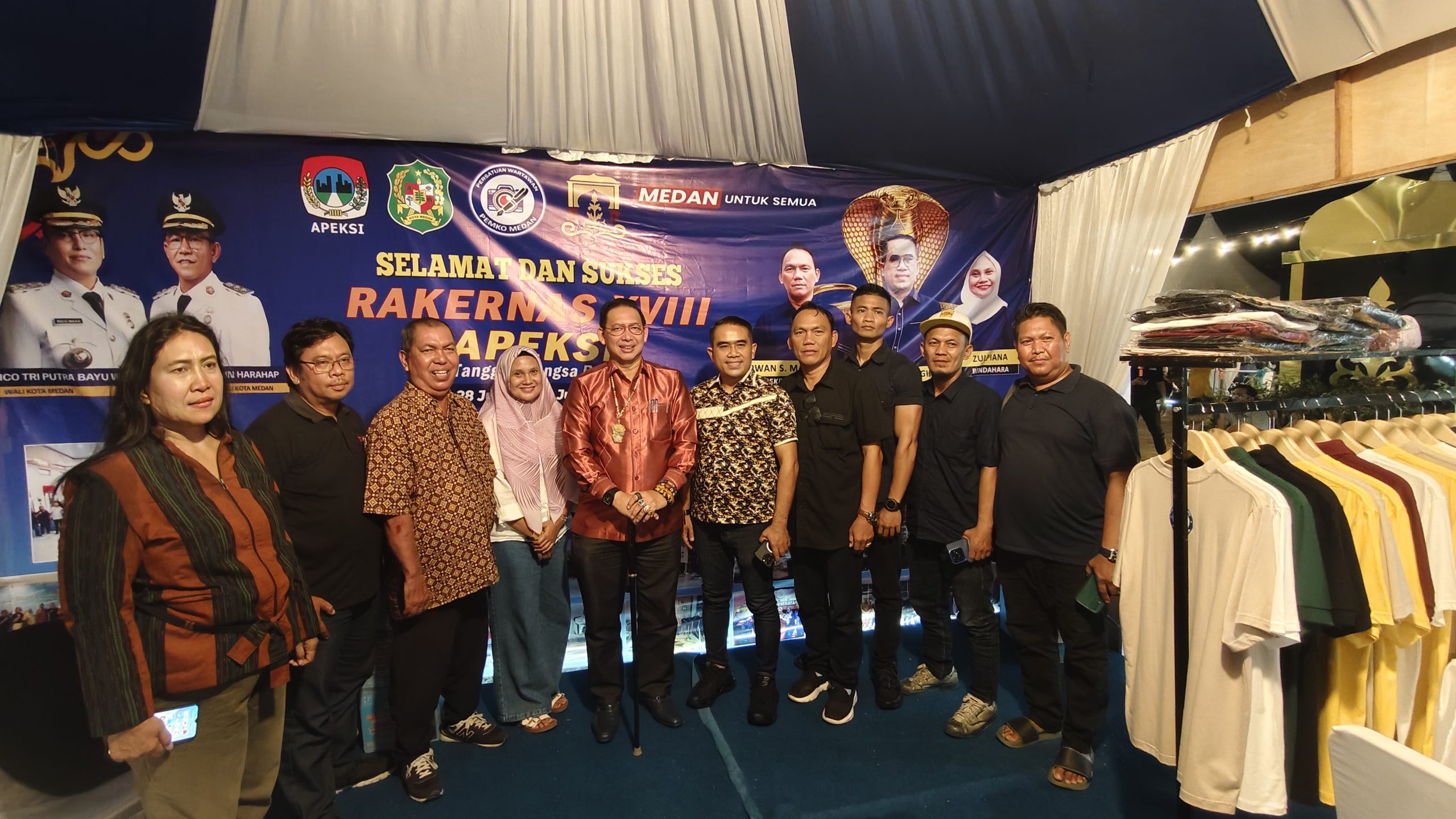 Ketua DPRD Medan Apresiasi Kolaborasi Pemko dan PWPM Promosikan UMKM di Bazar Kuliner APEKSI XVIII
