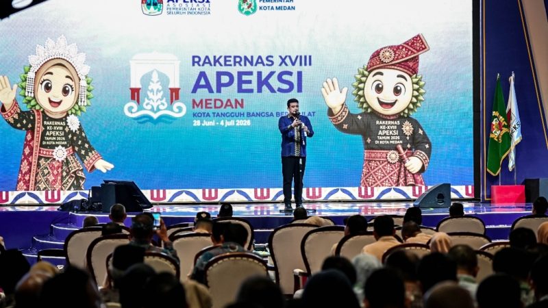Hadiri Rakernas APEKSI, Bobby Nasution Dorong Penguatan Peran Pemerintah Provinsi