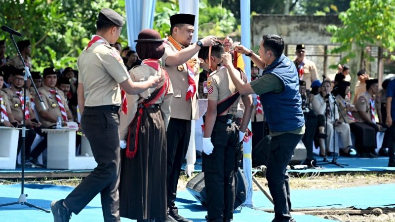 Bobby Nasution Tutup Jamdasu XI, Hadiahi 19 Petugas Upacara Berangkat ke Jamnas 2026