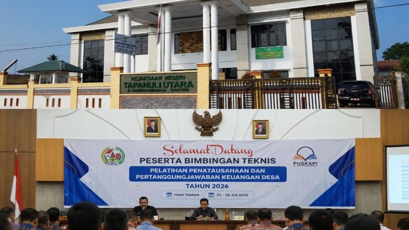BIMTEK Perangkat Desa Se-Taput Disorot, Muncul Dugaan Keterlibatan Oknum Kejari Tarutung, Aswas Kejatisu Didesak Lakukan Pemeriksaan