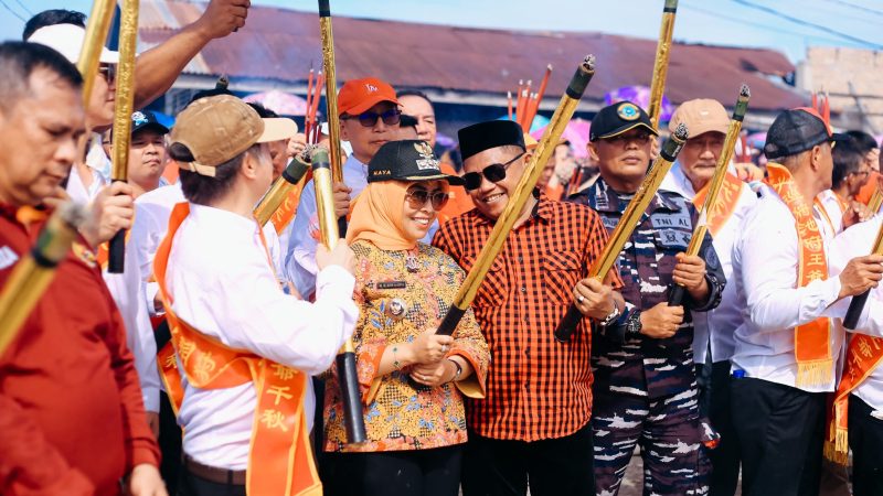 Tradisi Ritual Bakar Tongkang, Bupati Labuhanbatu : Terimakasih Telah Menjaga Pelestarian Tradisi Kekayaan Budaya