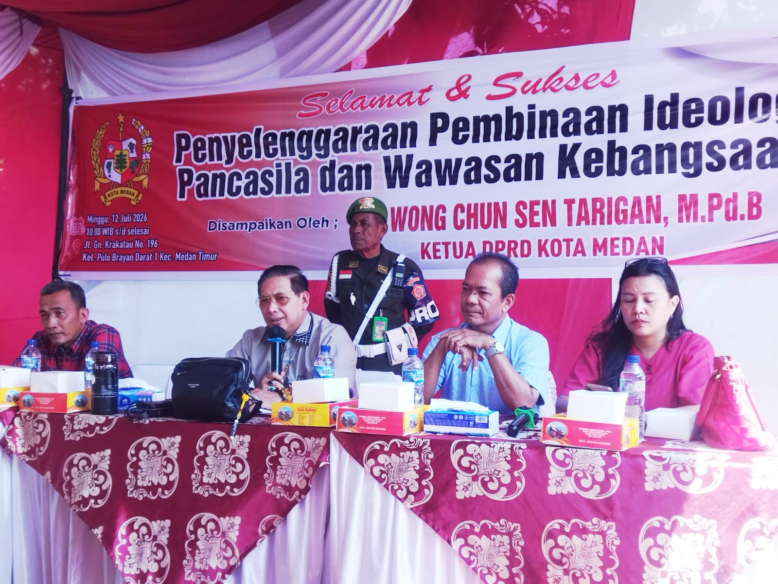 Wong Chun Sen Tekankan Pentingnya Wawasan Kebangsaan dan Sekolah Ramah Anak Berbasis Pancasila