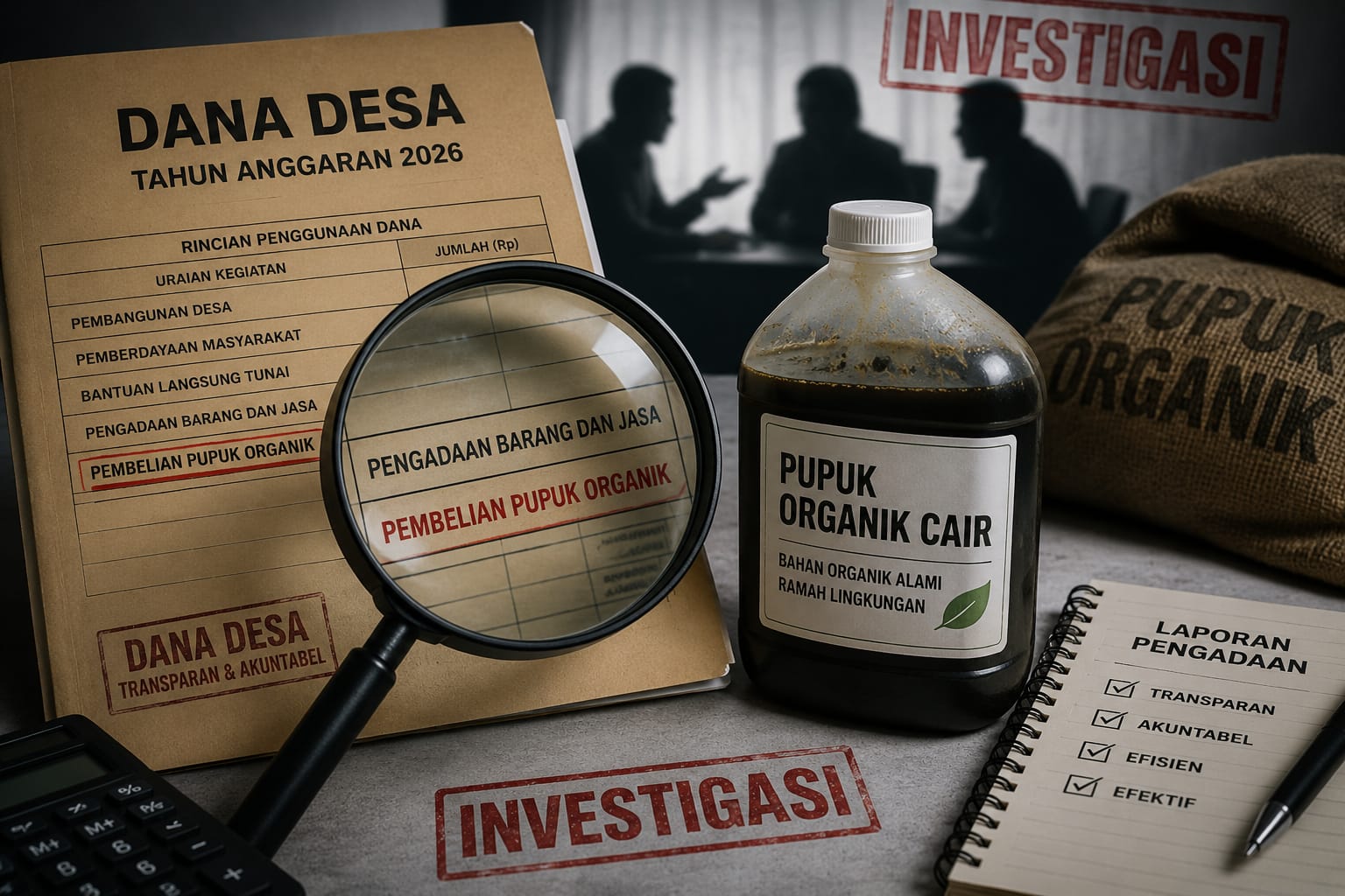 Dugaan Pengondisian Pembelian Pupuk Organik Dana Desa Menguat, Disebut Ada Pembagian Wilayah Penyaluran dan Kehadiran Oknum APH