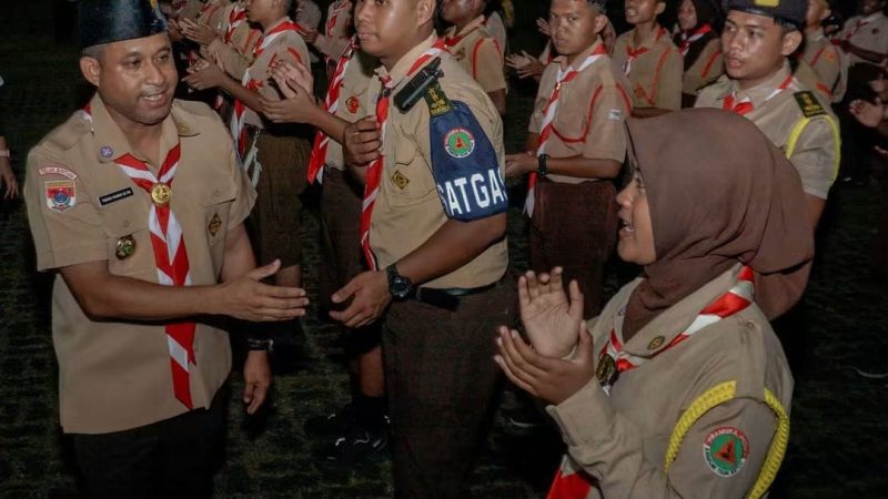 Delegasikan 60 Pramuka Terbaik, Bupati Bintuni Lepas Kontingen ke Jamnas XII Cibubur