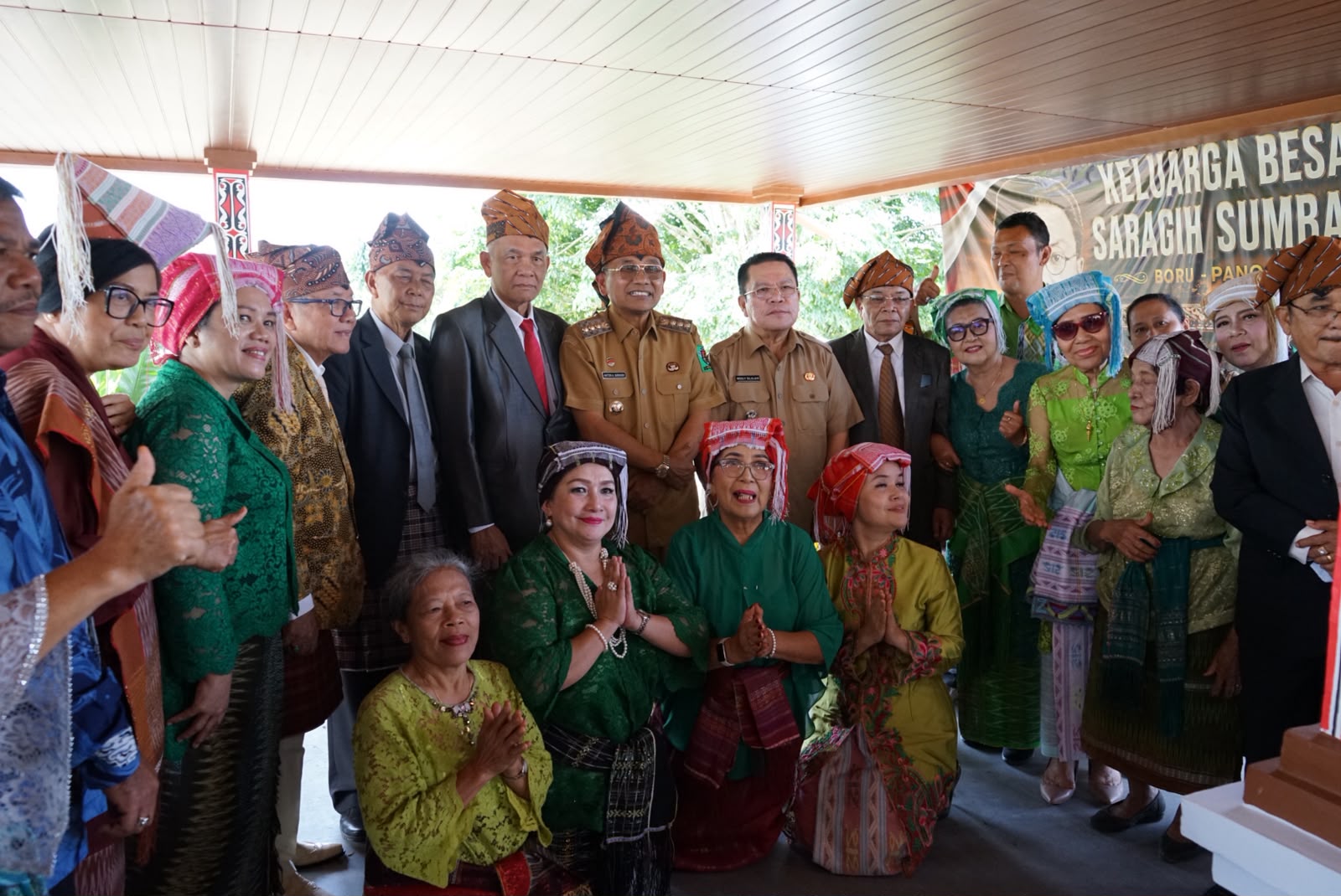 Wali Kota Pematangsiantar Hadiri Peresmian Renovasi Makam Tokoh Simalungun dr. Djasamen Saragih Sumbayak