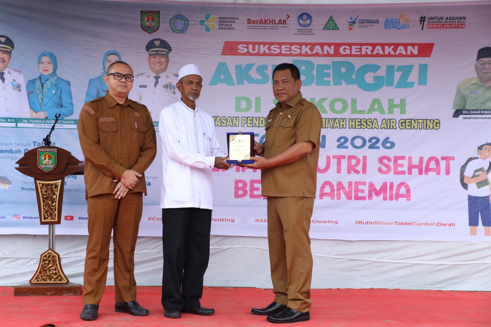 Pemkab Asahan Gelar Gerakan Aksi Bergizi Di Sekolah, Percepat Penanggulangan Stunting