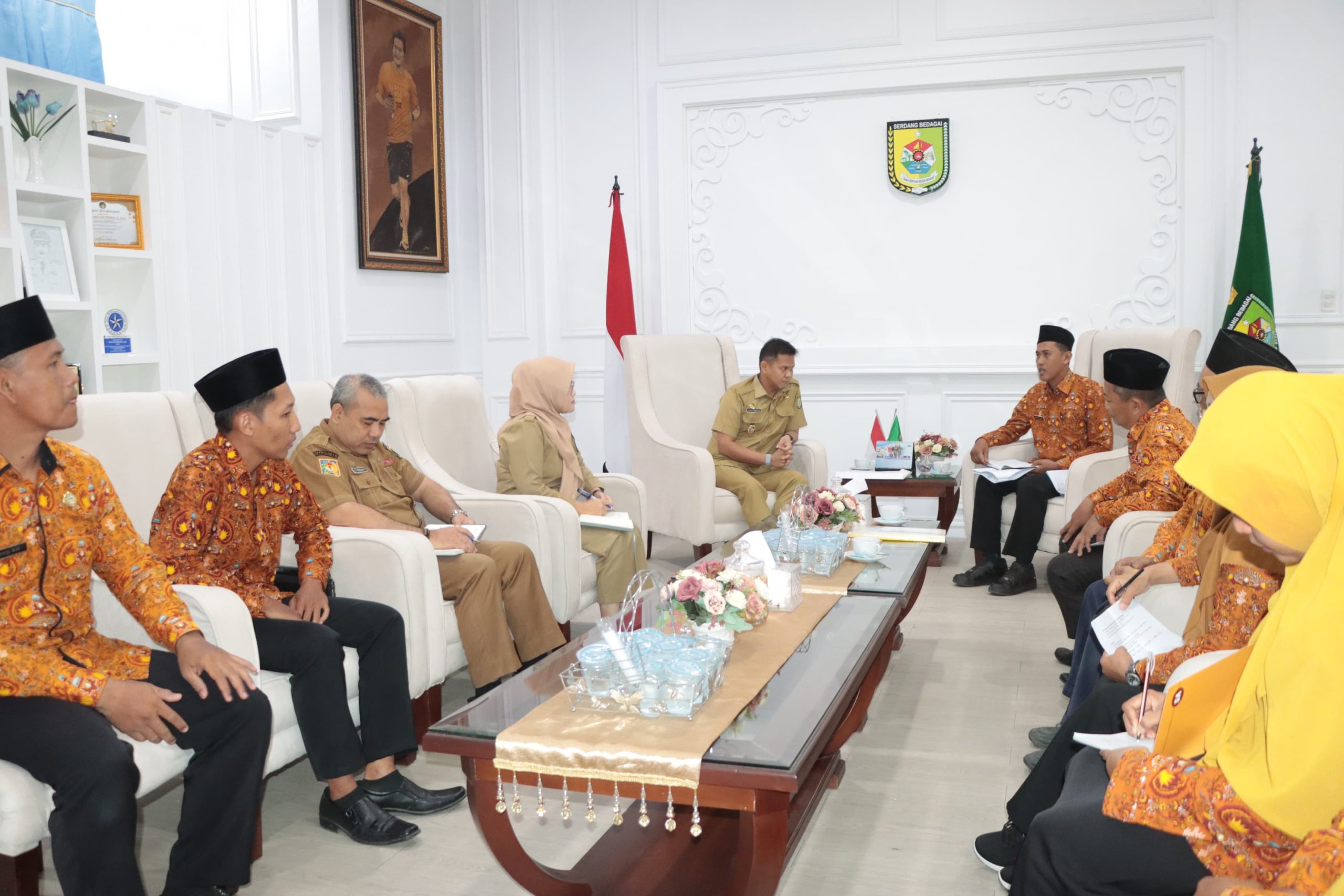 Wabup Sergai Terima Audiensi AGPAII dan UT Dalam Perkuat Sinergi Peningkatan SDM