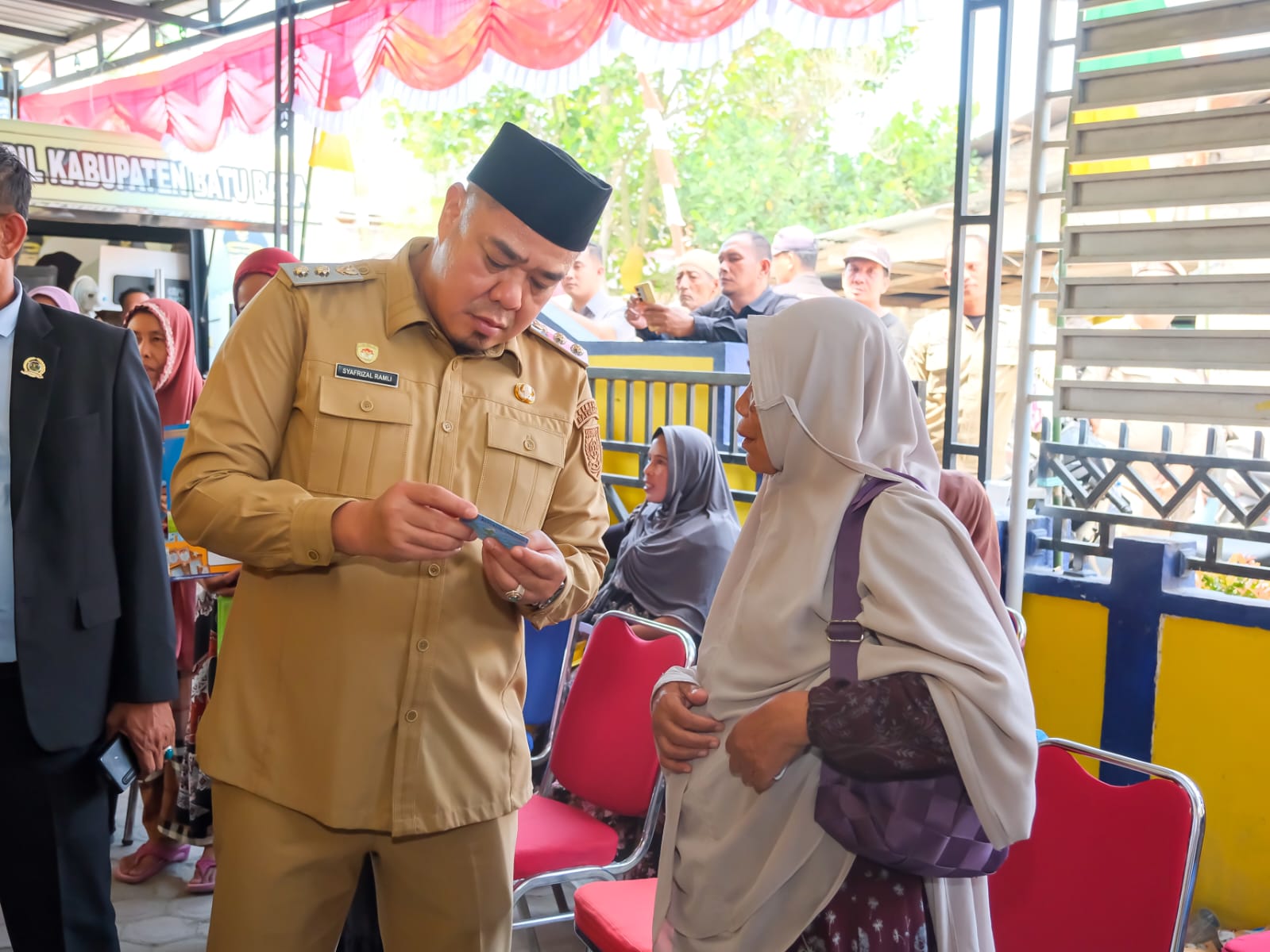 Wakil Bupati Syafrizal Tinjau BERLAYAR, Pastikan Pelayanan Publik Hadir hingga Desa