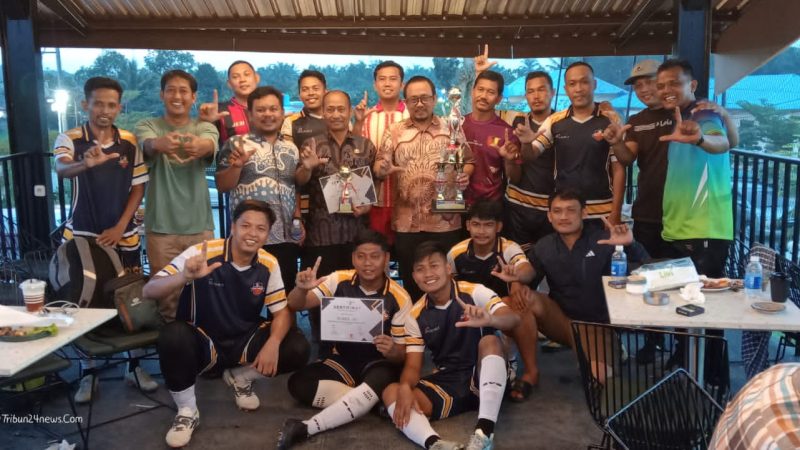 Disdik Langkat Ukir Prestasi, Sabet Juara Ke Tiga Turnamen Mini Soccer Lintas Instansi