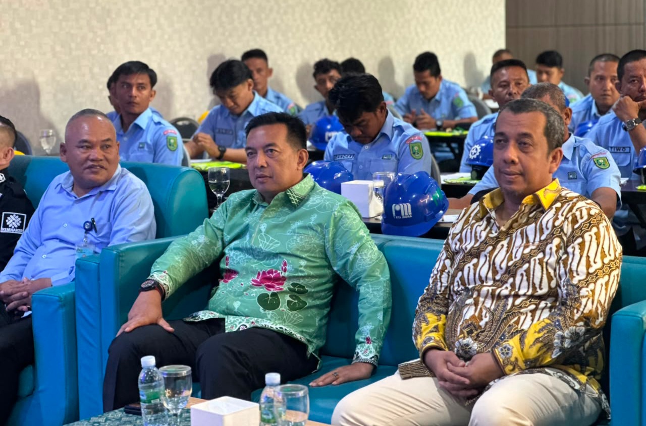 Bangun Keselamatan Kerja Karyawan, Perumda Air Minum Tirta  Indra Inhu Gelar Bimtek