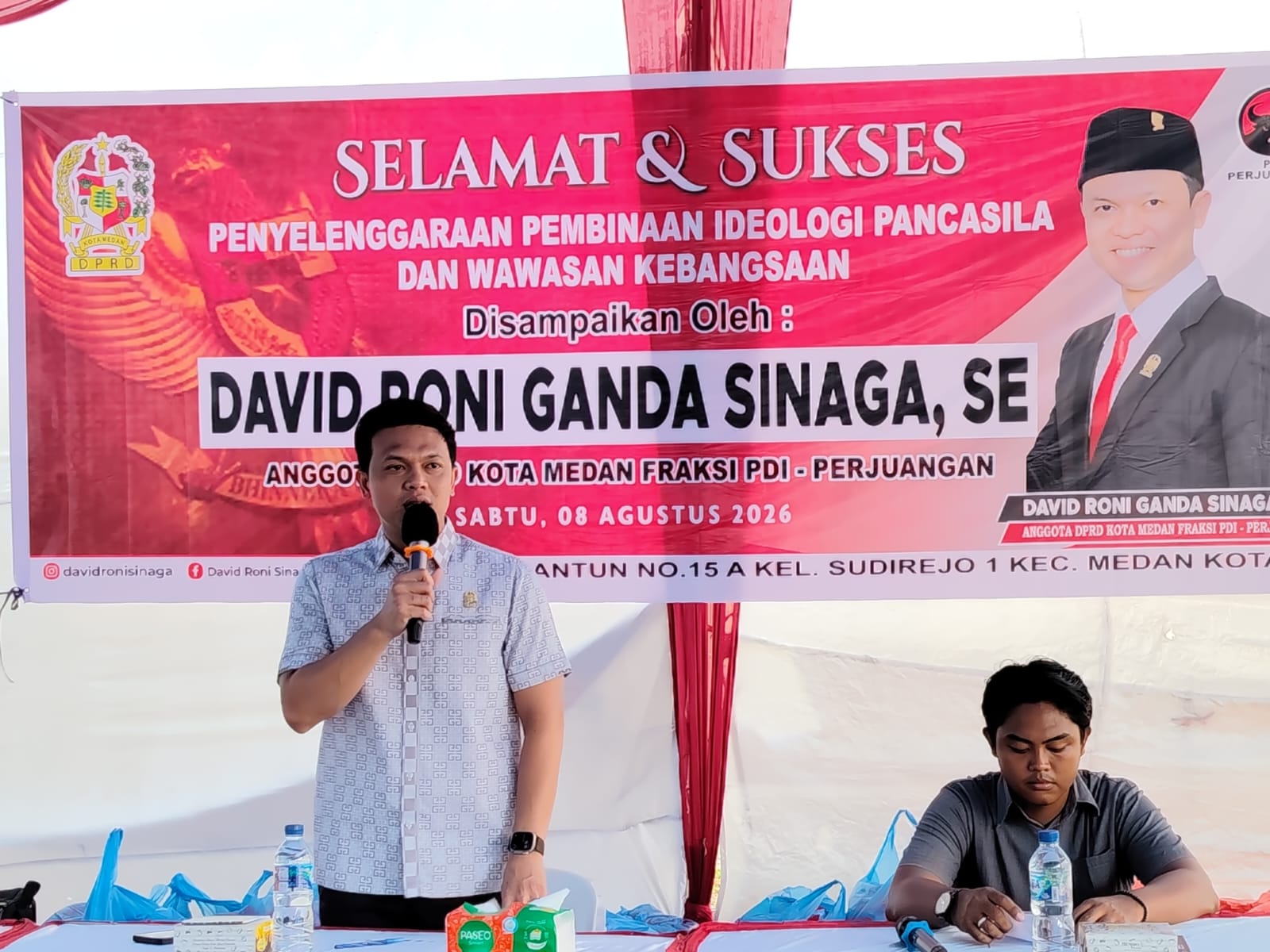 David Roni G Sinaga Dorong Gen-Z Kenali Sejarah Bangsa dan Pahami Pancasila