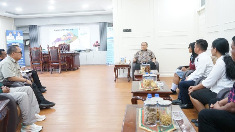 Bupati Asahan Terima Audiensi Yayasan SMA Swasta Panti Budaya Kisaran