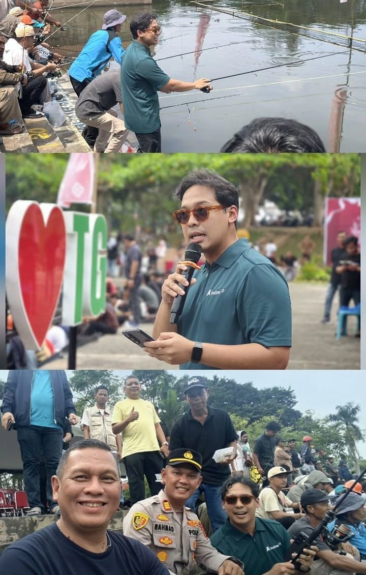 Inalum Tebar 1000 Kg Ikan Mas, 1000 Peserta Ramaikan Lomba Memancing Meriahkan HUT RI ke- 81