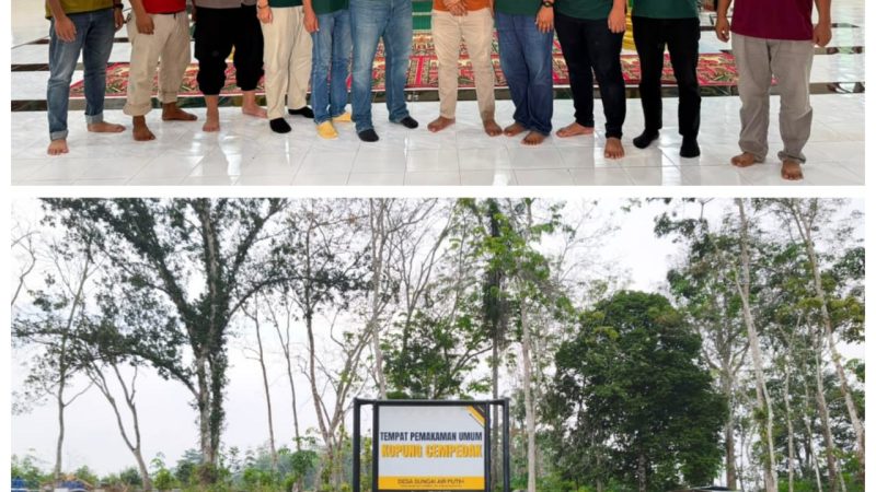 Tunggal Perkasa Plantations Wujudkan Kebutuhan Lahan Pemakaman dan Renovasi Masjid di Inhu