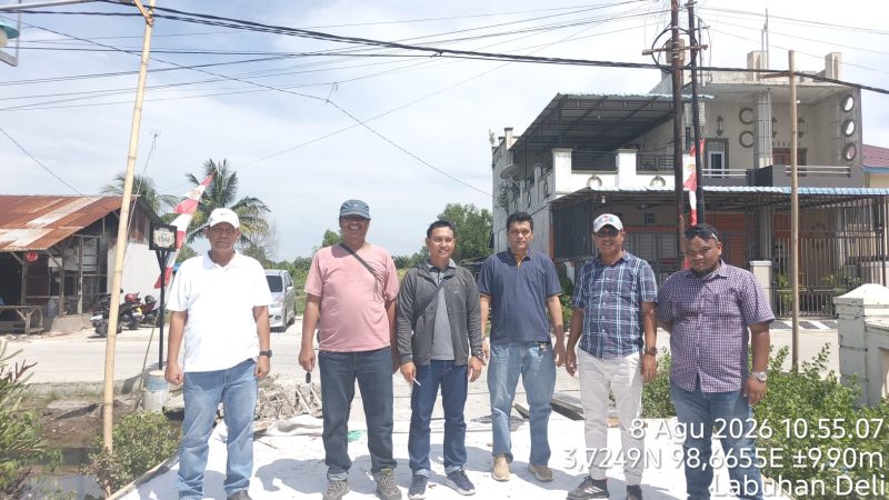 Pembetonan Jalan Marelan III Disorot Publik, Dinas SDABMBK Medan Pastikan Sesuai Spesifikasi