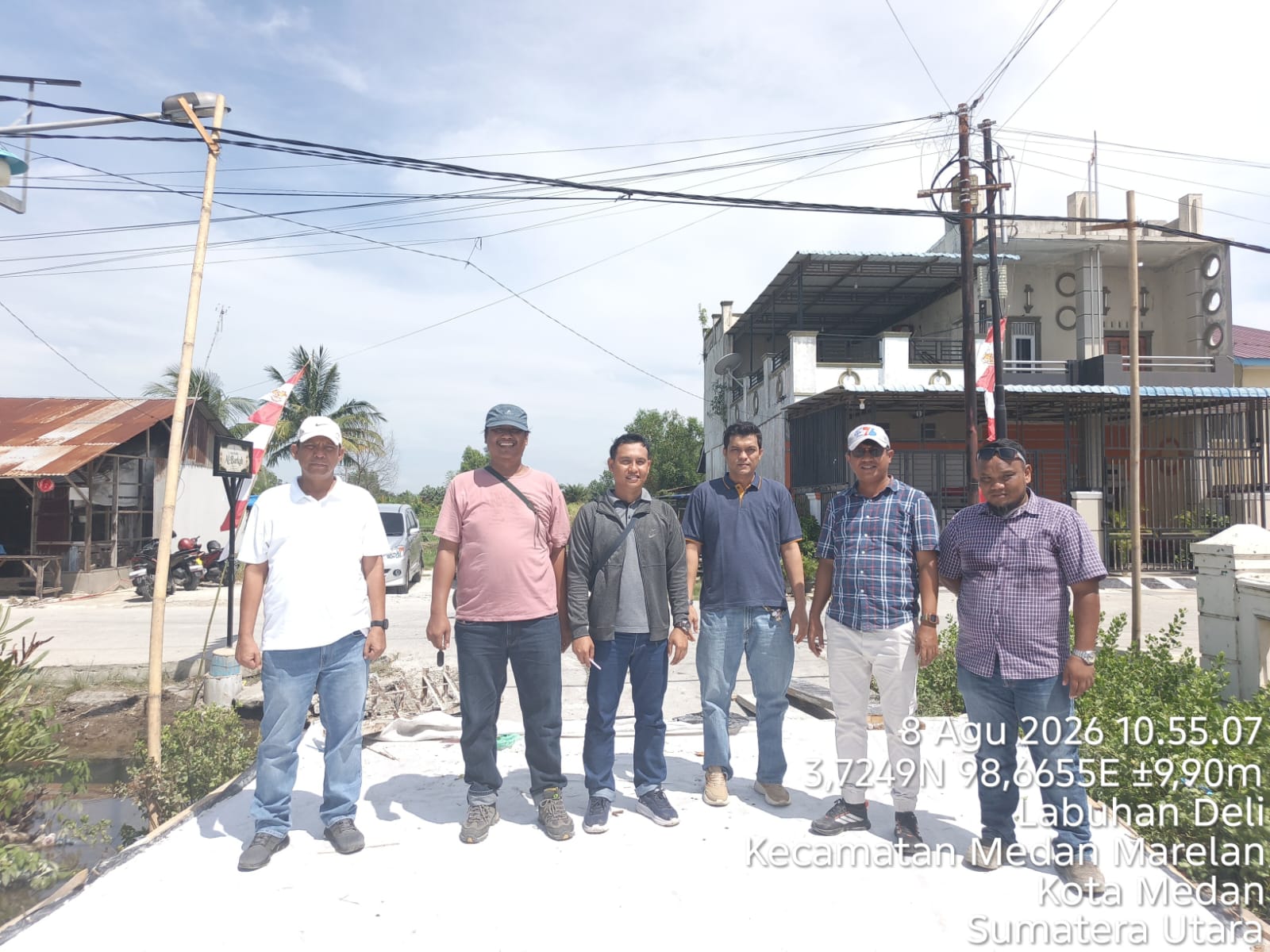 Pembetonan Jalan Marelan III Disorot Publik, Dinas SDABMBK Medan Pastikan Sesuai Spesifikasi