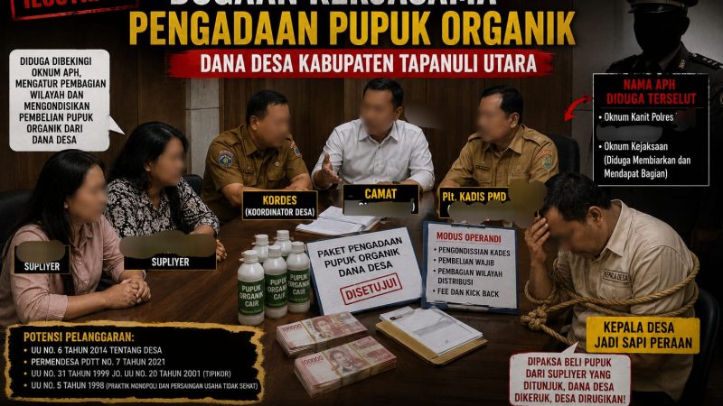 Dugaan Pengkondisian Pupuk Organik Dana Desa di Taput Menguat, Kades Disebut Diarahkan Beli dari Supliyer Tertentu