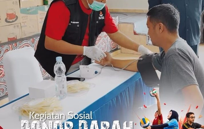 Sambut HUT RI ke- 81, Inalum Gelar Donor Darah