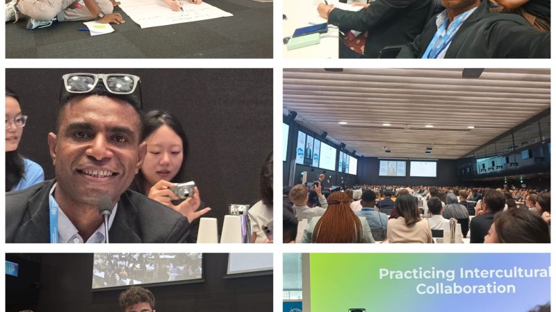 Pemuda Bintuni Perkenalkan Program ‘From Mangroves to Megacities’ di Global Educated Conference Jenewa