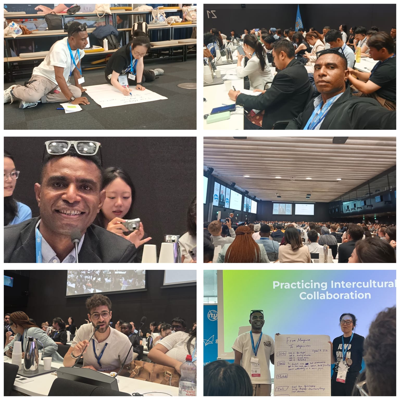 Pemuda Bintuni Perkenalkan Program ‘From Mangroves to Megacities’ di Global Educated Conference Jenewa