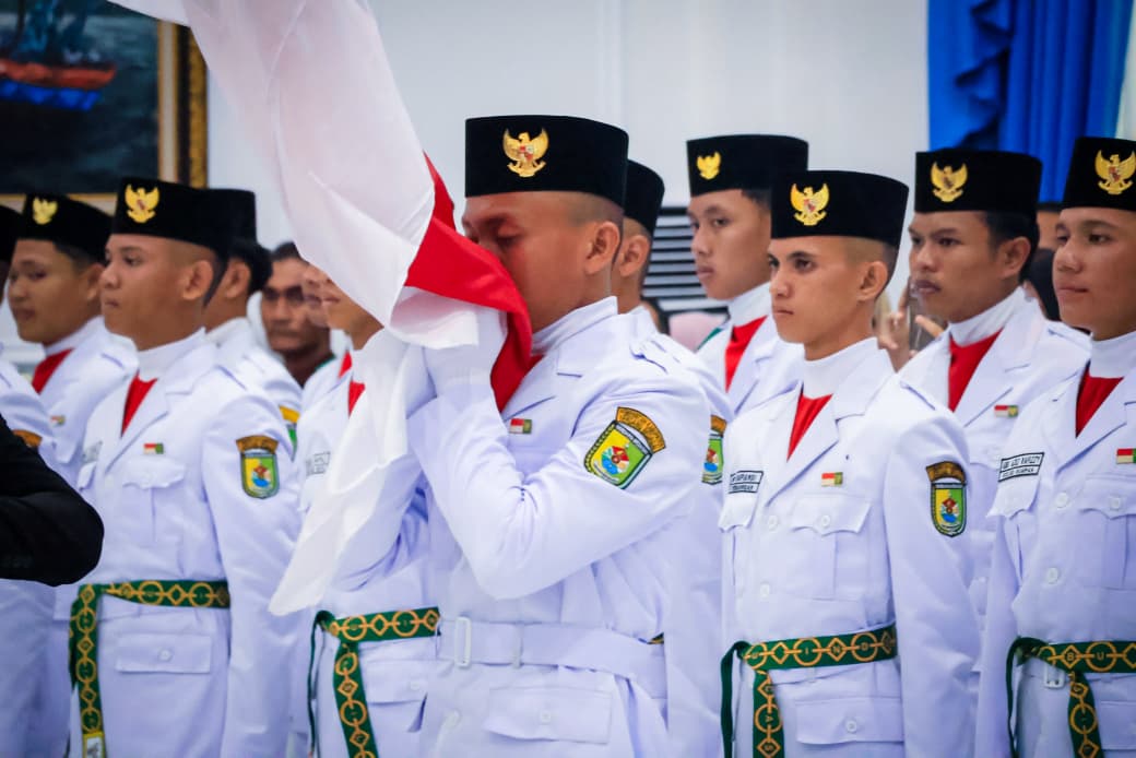 33 Anggota Paskibraka Sergai 2026 Dikukuhkan Untuk Tugas Mulia di HUT ke-81 Kemerdekaan RI