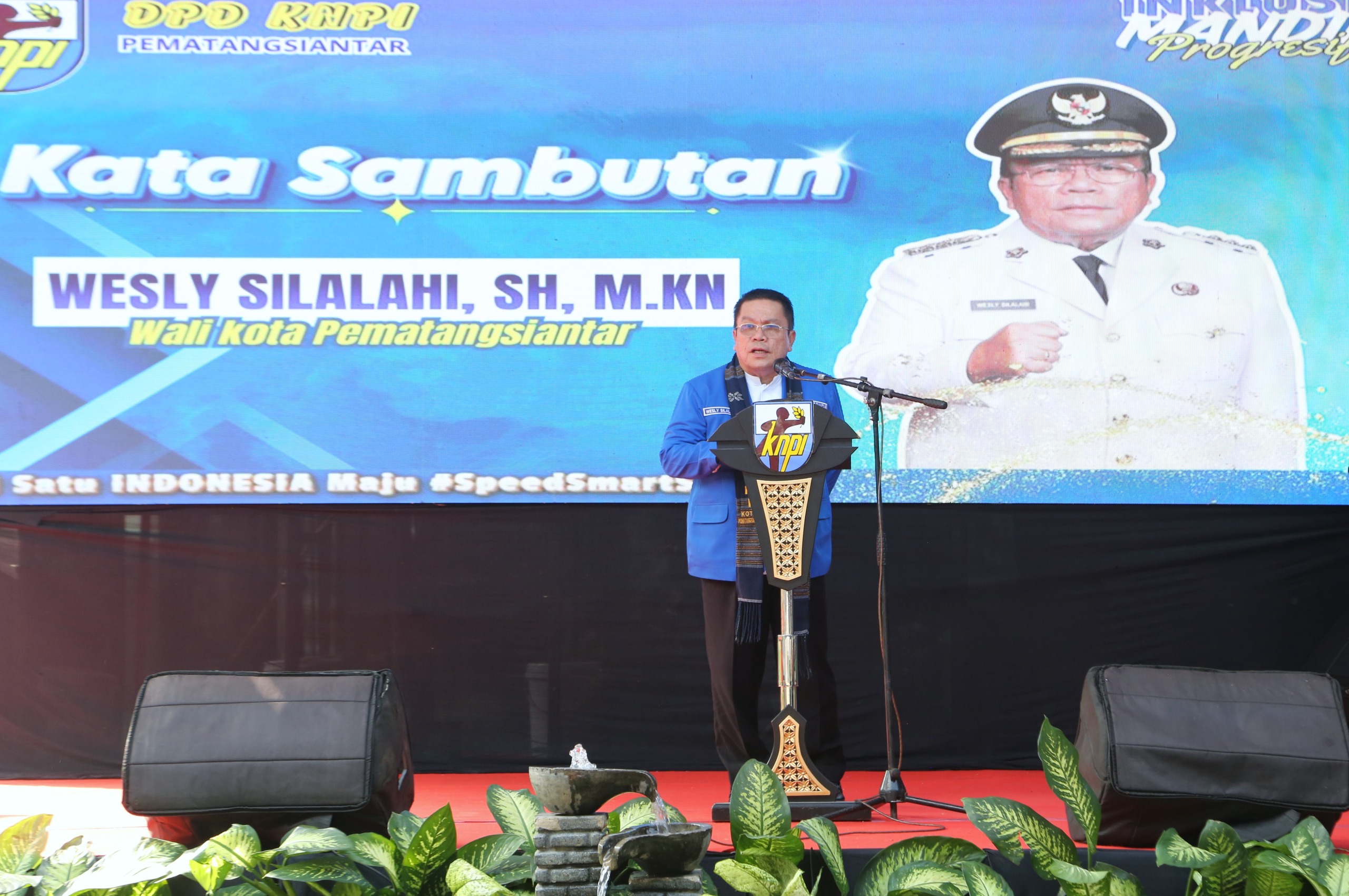 Wali Kota Wesly Silalahi SH MKn Hadiri Pelantikan Pengurus DPD KNPI Kota Pematangsiantar Masa Bakti 2026-2029