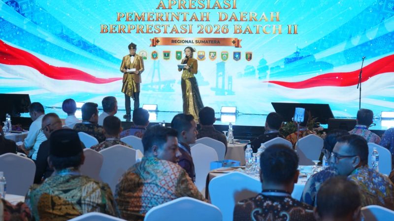 Bupati Asahan Hadiri Apresiasi Pemerintah Daerah Berprestasi 2026 Batch II Regional Sumatera