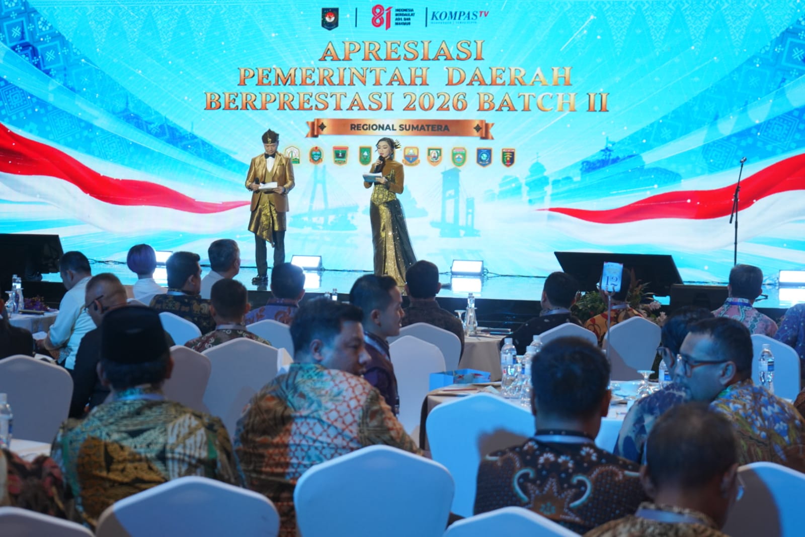 Bupati Asahan Hadiri Apresiasi Pemerintah Daerah Berprestasi 2026 Batch II Regional Sumatera