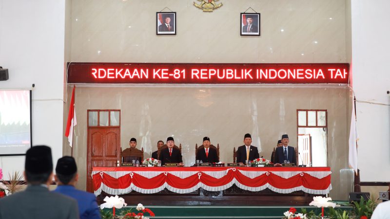 Wali Kota Wesly Silalahi SH MKn Saksikan Pidato Kenegaraan Presiden RI dalam Sidang Tahunan MPR RI dan Sidang Bersama DPR RI-DPD RI Tahun 2026