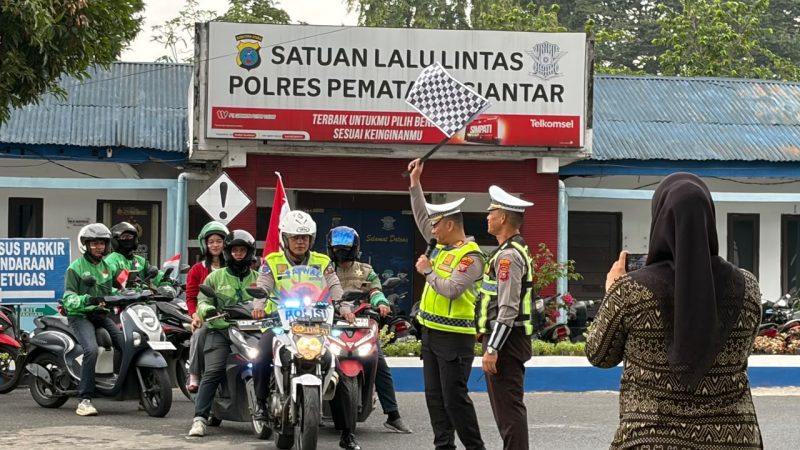 Polisi Pelayan Masyarakat, Sat Lantas Polres Pematangsiantar Gandeng Grab Wujudkan Keselamatan Berlalu Lintas