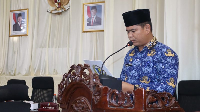 DPRD Batu Bara Gelar Rapat Paripurna Penyampaian Nota KUA-PPAS APBD 2027