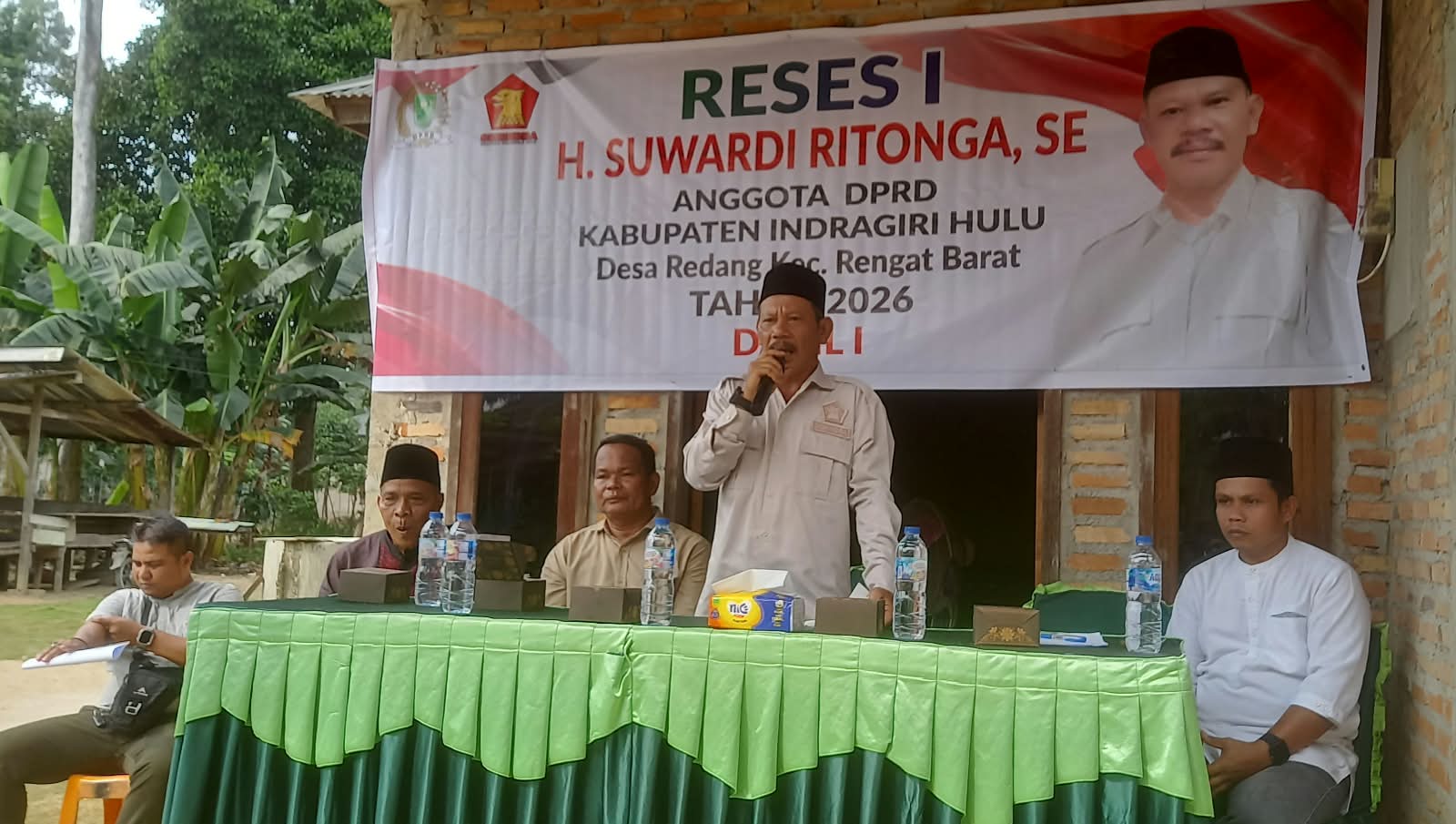 Reses Serap Aspirasi Masyarakat, Suwardi Ritonga SE: Masyarakat Cegah Karhutla dan MBG Trobosan Cerdaskan Generasi Bangsa
