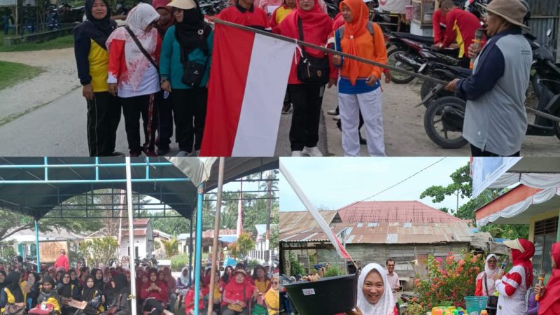 Penuh Keakraban, K3S Tanjung Beringin Gelar Jalan Santai dan Lucky Draw Sambut HUT ke-81 RI