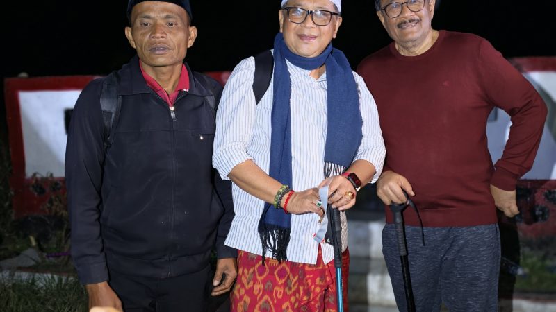Momen Hasto Refleksi Pendakian Pusuk Buhut, Rencana Berikutnya Daki Tambora