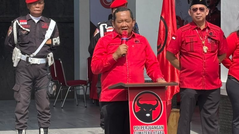 HUT ke-81 RI, Rapidin Simbolon Ajak Kader PDI Perjuangan Wujudkan Indonesia Berdaulat, Adil dan Makmur
