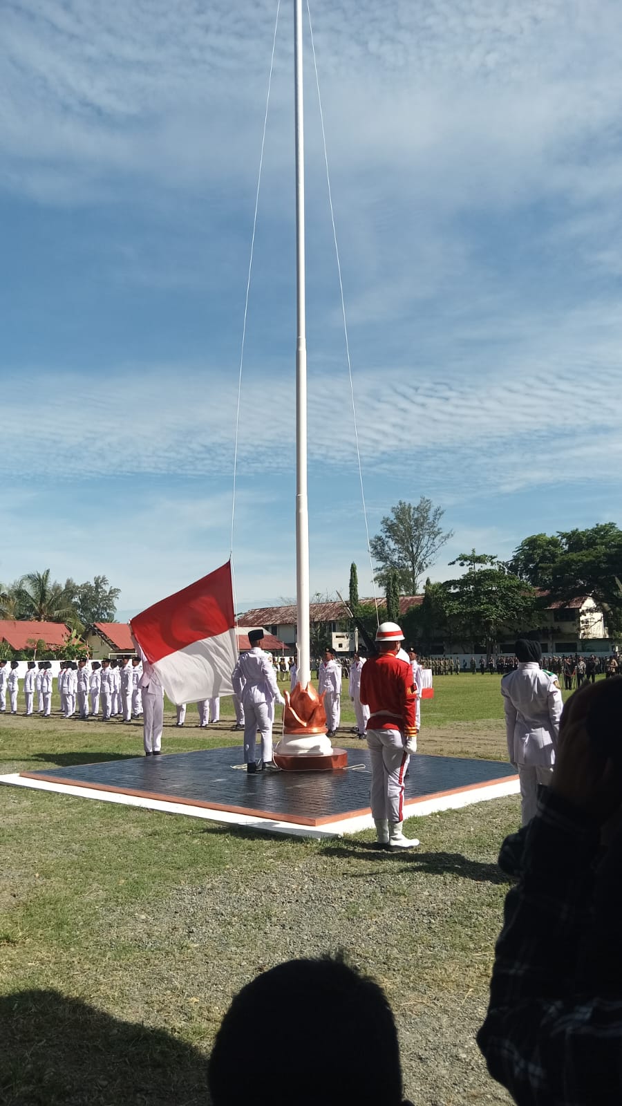 Bupati Aceh Barat Sebagai Inspektur di HUT RI ke 81