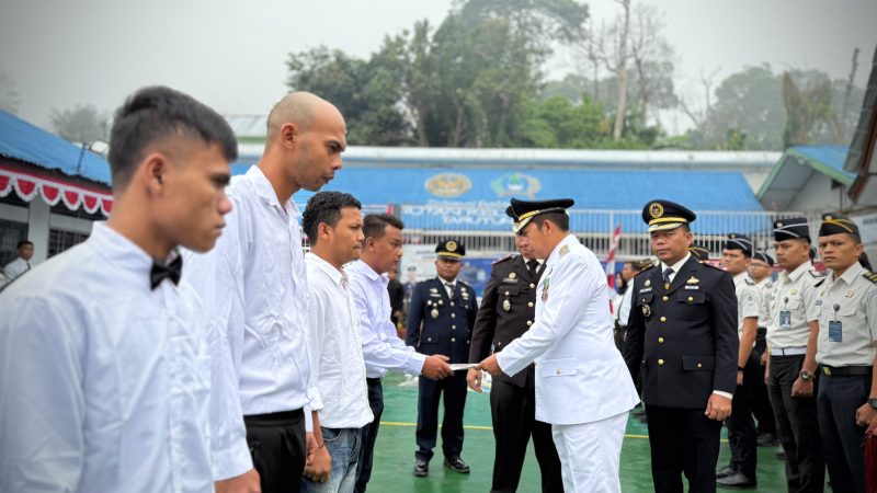 ‎HUT ke-81 RI di Taput: Bupati JTP Hutabarat Serahkan Remisi untuk 654 Warga Binaan, 23 Langsung Bebas ‎